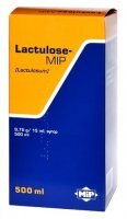 Lactulose-MIP 9,75g/15ml, syrop, 500ml