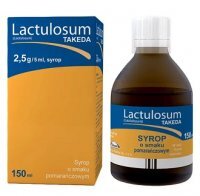 Lactulosum Takeda 2,5g/5ml, syrop, 150ml