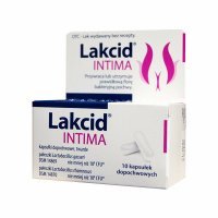 Lakcid intima, 10 kapsułek dopochwowych
