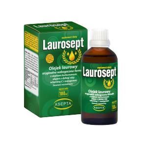 Laurosept Q73 Forte z imbirem, krople, 100ml