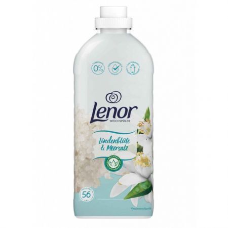 Lenor Lindenblute & Meersalz, płyn zmiękczający do płukania tkanin, 1400ml