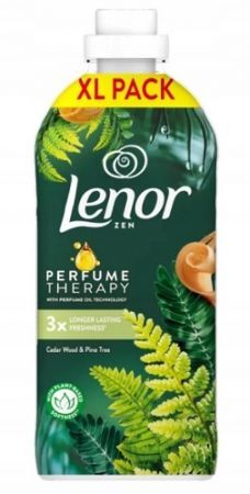 Lenor Perfume Therapy, Cedar Wood & Pine Tree, płyn zmiękczający do płukania tkanin, 1,2l