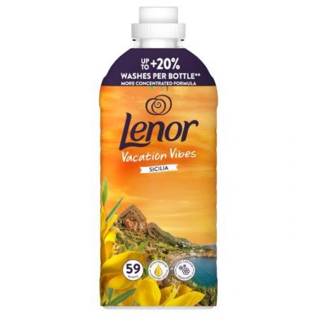 Lenor Vacation Vibes, Sicilia, płyn zmiękczający do płukania tkanin, 1239ml