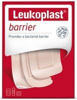 Leukoplast, Barrier, plaster z opatrunkiem, cielisty, 3 rozmiary, 20 sztuk