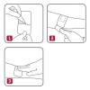 Leukoplast Leukomed, Absorbent Plus, plaster z opatrunkiem, biały, 5 sztuk