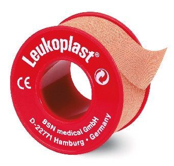 Leukoplast, plaster mocujący, do skóry normalnej, 2,5cm x 4,6m, 1 sztuka