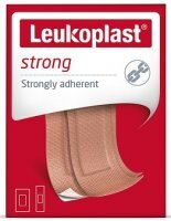 Leukoplast, Strong, plaster z opatrunkiem, cielisty, 2 rozmiary, 20 sztuk