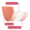 Leukoplast, Strong, plaster z opatrunkiem, cielisty, 8cm x 1m, 1 sztuka