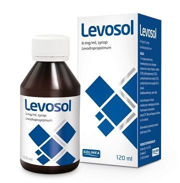 Levosol 6mg/ml, syrop przeciwkaszlowy, 120ml