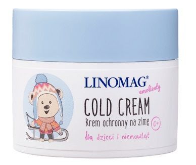 Linomag Cold Cream, krem ochronny na zimę, dla dzieci i niemowląt od urodzenia, 50ml