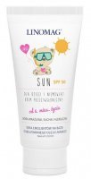 Linomag Sun, krem przeciwsłoneczny SPF 50, dla dzieci i niemowląt, od 6 miesiąca życia, 50ml