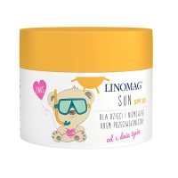 Linomag Sun, krem przeciwsłoneczny SPF30, dla dzieci i niemowląt, od 1 dnia życia, 50ml