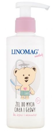 Linomag, żel do mycia ciała i głowy, dla dzieci i niemowląt, od 1 dnia życia, 200ml