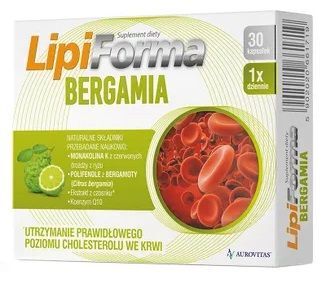 LipiForma Bergamia, 30 kapsułek