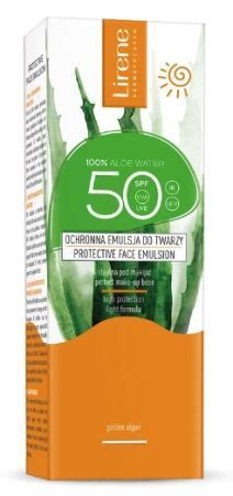 Lirene Sun, emulsja do twarzy SPF 50, 50ml