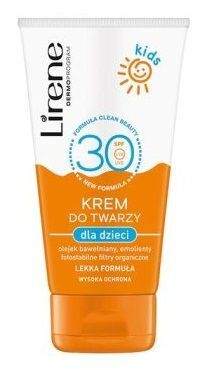 Lirene Sun Kids, krem do twarzy SPF 30, od 7 miesiąca życia, 50ml