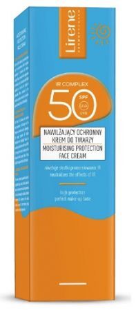 Lirene Sun, krem do twarzy nawilżający SPF 50, 40ml