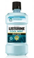 Listerine Cool Mint, Mild Taste, płyn do płukania jamy ustnej, 250ml