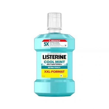 Listerine Cool Mint, płyn do płukania jamy ustnej, 1000ml