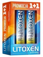Litoxen, smak pomarańczowy, 40 tabletek musujących