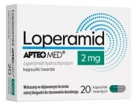 Loperamid Apteo Med 2mg, 20 kapsułek