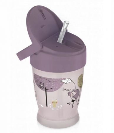 Lovi, kubek ze słomką Lovely Girl, 35/354, po 12 miesiącu, 250ml