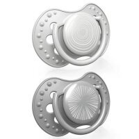 Lovi, smoczek uspokajający, silikonowy, dynamiczny, Harmony Boy 3-6 miesięcy, 22/906, 2 sztuki