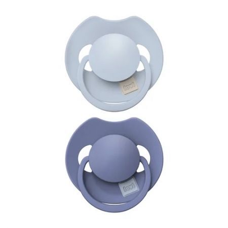 Lovi, smoczek uspokajający, silikonowy, dynamiczny, Prime, Blue/Blue, po 18 miesięcy, 34/419, 2 sztuki