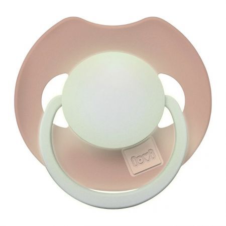 Lovi, smoczek uspokajający, silikonowy, dynamiczny, Prime, Blush Glow​, 0-6 miesięcy, 34/436, 1 sztuka
