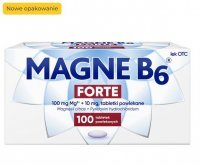 Magne B6 Forte (100mg+10mg), 100 tabletek