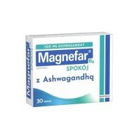 Magnefar B6 Spokój z ashwagandhą, 30 tabletek