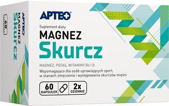 Magnez Skurcz Apteo, 60 kapsułek