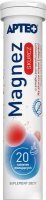 Magnez Skurcz Apteo, smak pomarańczowy, 20 tabletek musujących