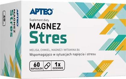 Magnez Stres Apteo, 60 kapsułek