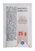 Magnezu siarczan 1g/g, sól gorzka, proszek, 25g