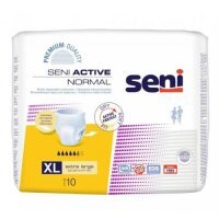 Majtki chłonne Seni Active Normal, rozmiar XL, chłonność 5,5, 10 sztuk