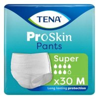 Majtki chłonne Tena Pants ProSkin Super, rozmiar M, chłonność 7/8, nowa wersja, 30 sztuk