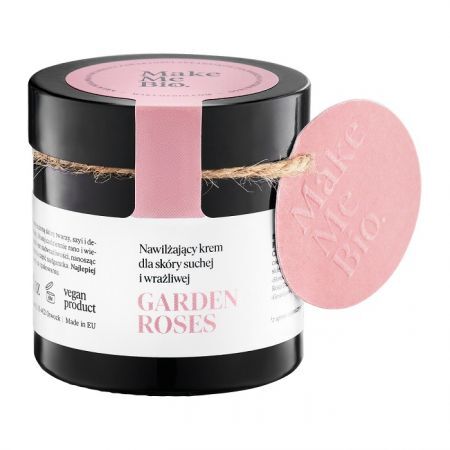 Make Me Bio, Garden Roses, nawilżający krem dla skóry suchej i wrażliwej, 60ml
