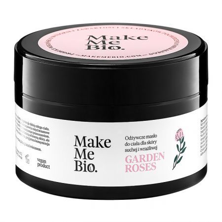 Make Me Bio, Garden Roses, odżywcze masło do ciała dla skóry suchej i wrażliwej, 230ml