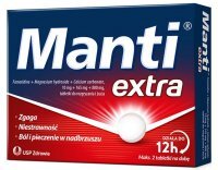 Manti Extra (10mg+165mg+800mg), 12 tabletek