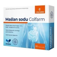 Maślan sodu, Colfarm, 30 kapsułek