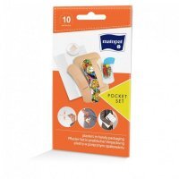 Matopat Pocket Set, plastry opatrunkowe, mix rozmiarów, 10 sztuk