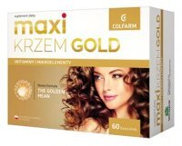 Maxi Krzem Gold, 60 kapsułek