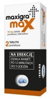 Maxigra Max 50mg, 2 tabletki