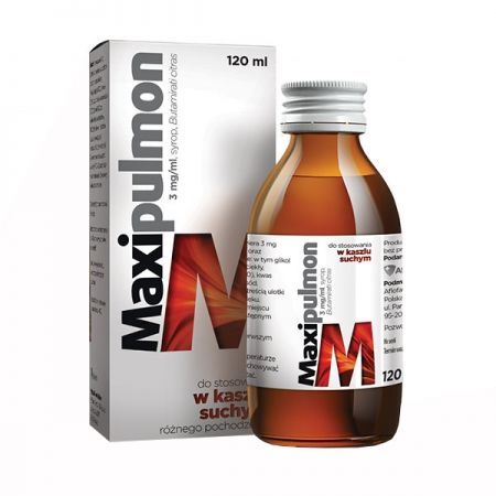 Maxipulmon 3mg/ml, syrop, 120ml