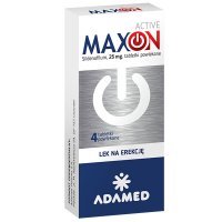 Maxon Active 25mg, 4 tabletki
