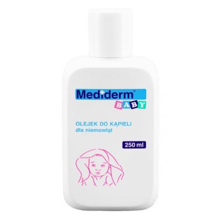 Mediderm Baby, olejek do kąpieli dla niemowląt, od 1 miesiąca, 250ml