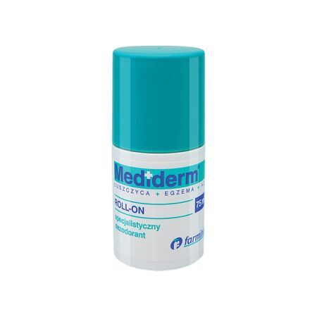 Mediderm Łuszczyca + Egzema + AZS, specjalistyczny dezodorant, roll-on, 75ml