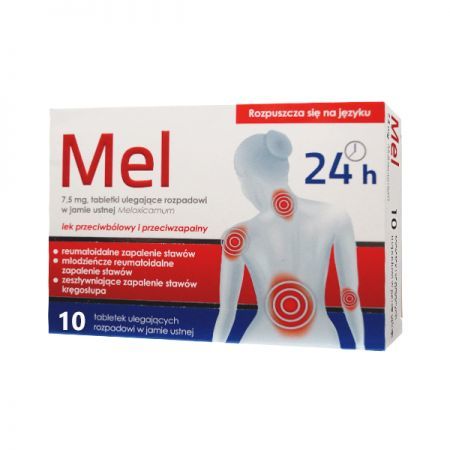 Mel 7,5mg, 10 tabletek