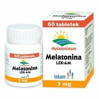 Melatonina LEK-AM 3mg, 60 tabletek